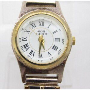 Women Anne Klein II Quartz WR Analog 19mm Round Watch (H145) "New Battery"